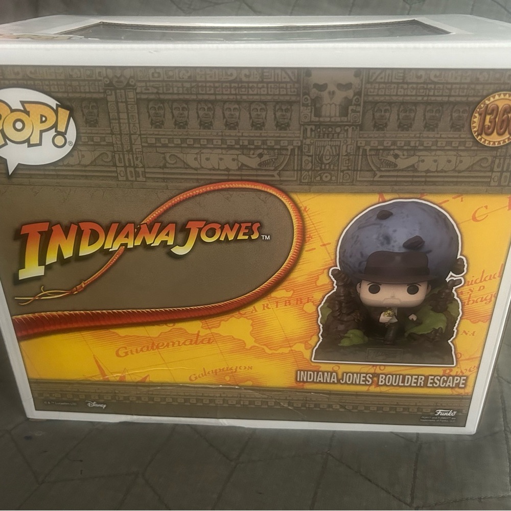 Indiana Jones Boulder Escape Funko Pop - Picture 3 of 4